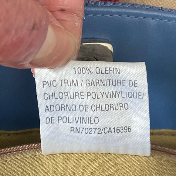 Liz Claiborne Blue Medium Purse - Picture 6 of 7